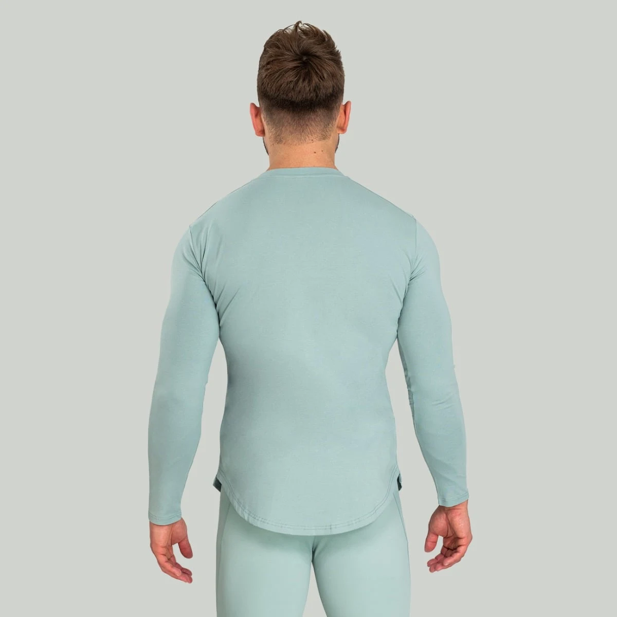 STRIX Nebula Long sleeve Tee stone blue - Rozmiar: M | Kolor: modrá | Grupa wiekowa: Dorośli · záber 3