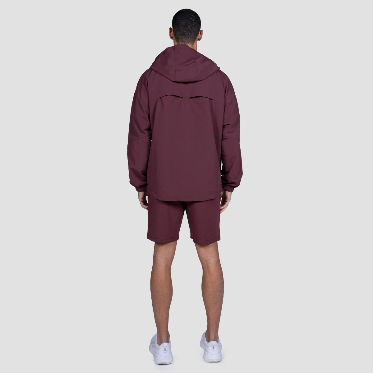 GymBeam Men‘s Relay Jacket Fig - Rozmiar: S | Kolor: Czerwony | Waga: 0,505 g | Opakowanie: 34 · záber 5
