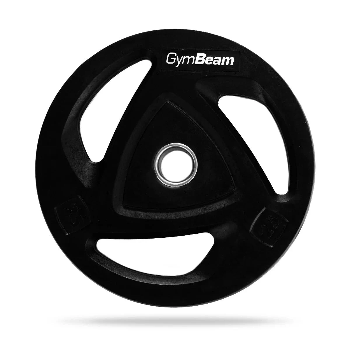 GymBeam Obciążenie na sztangę IRON 51 mm - Kolor: Czarny | Waga: 25 kg · záber 1