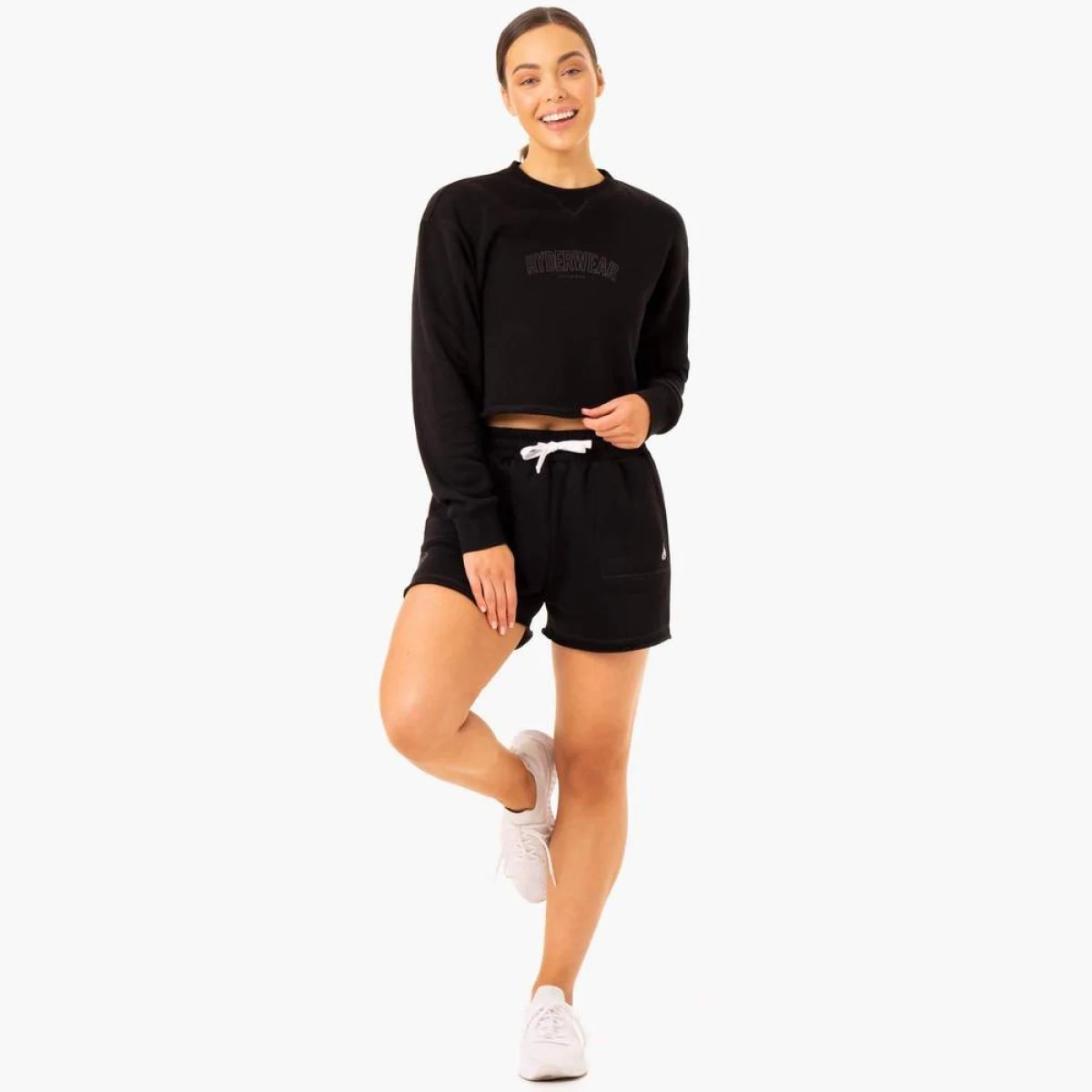 Ryderwear Damskie sweter Ultimate Fleece Black - Rozmiar: L | Kolor: čierna | Grupa wiekowa: Dorośli | Płeć: Damskie | Waga: 0,4 g | Opakowanie: 25 · záber 6