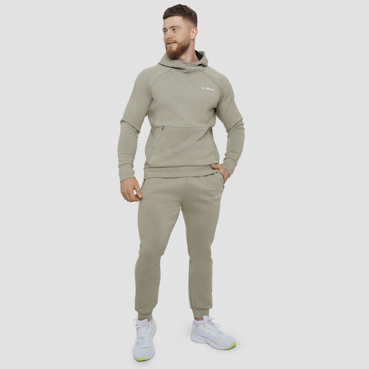 GymBeam Agile Joggers Sage - Rozmiar: XXL | Kolor: Zielony | Waga: 0,5 g | Opakowanie: 36 · záber 5