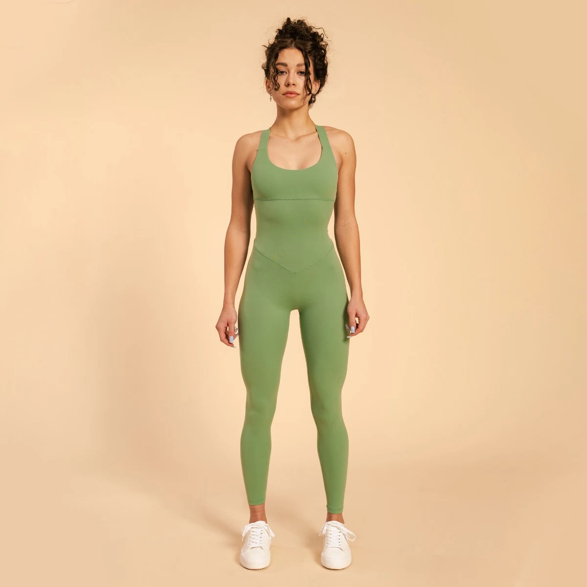 BeastPink Women‘s Hyper Bodysuit Olivine · záber 4