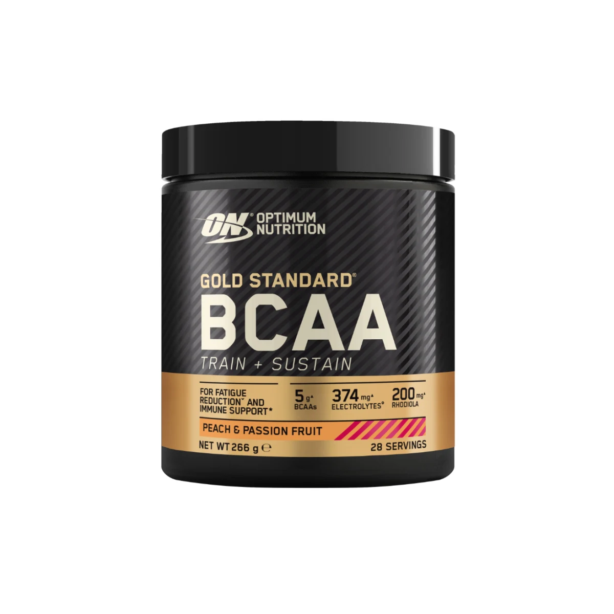 Optimum Nutrition Gold Standard BCAA Train Sustain - Smak: Brzoskwinia marakuja | Waga: 0,266 g | Opakowanie: 266 g · záber 1