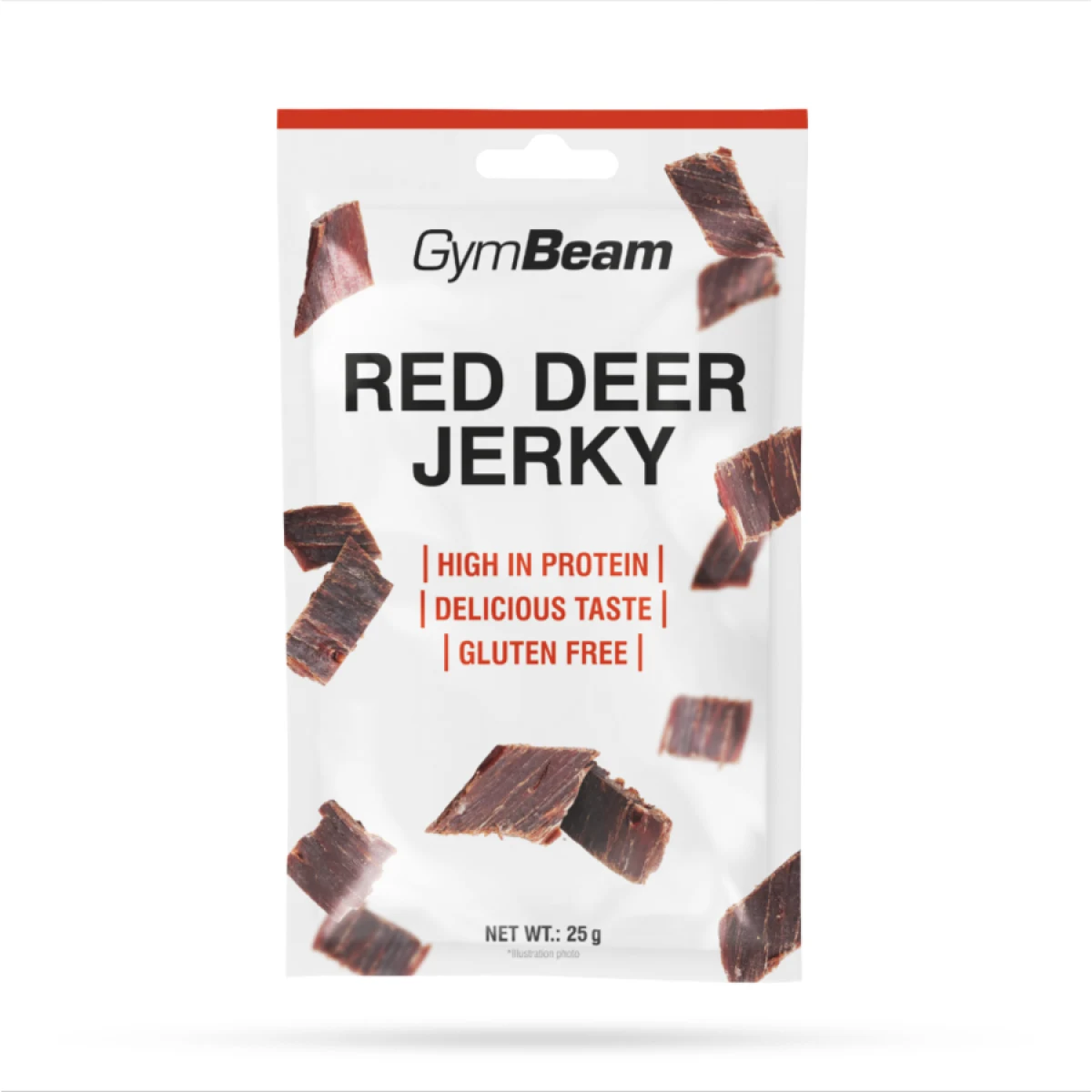 GymBeam Red deer jerky · záber 1