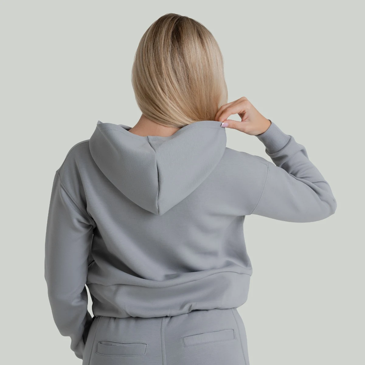 STRIX Women‘s ZOA Zip-Up Sweatshirt Smoke - Rozmiar: XS | Kolor: Szary | Waga: 0,5079 g | Opakowanie: 40 · záber 3