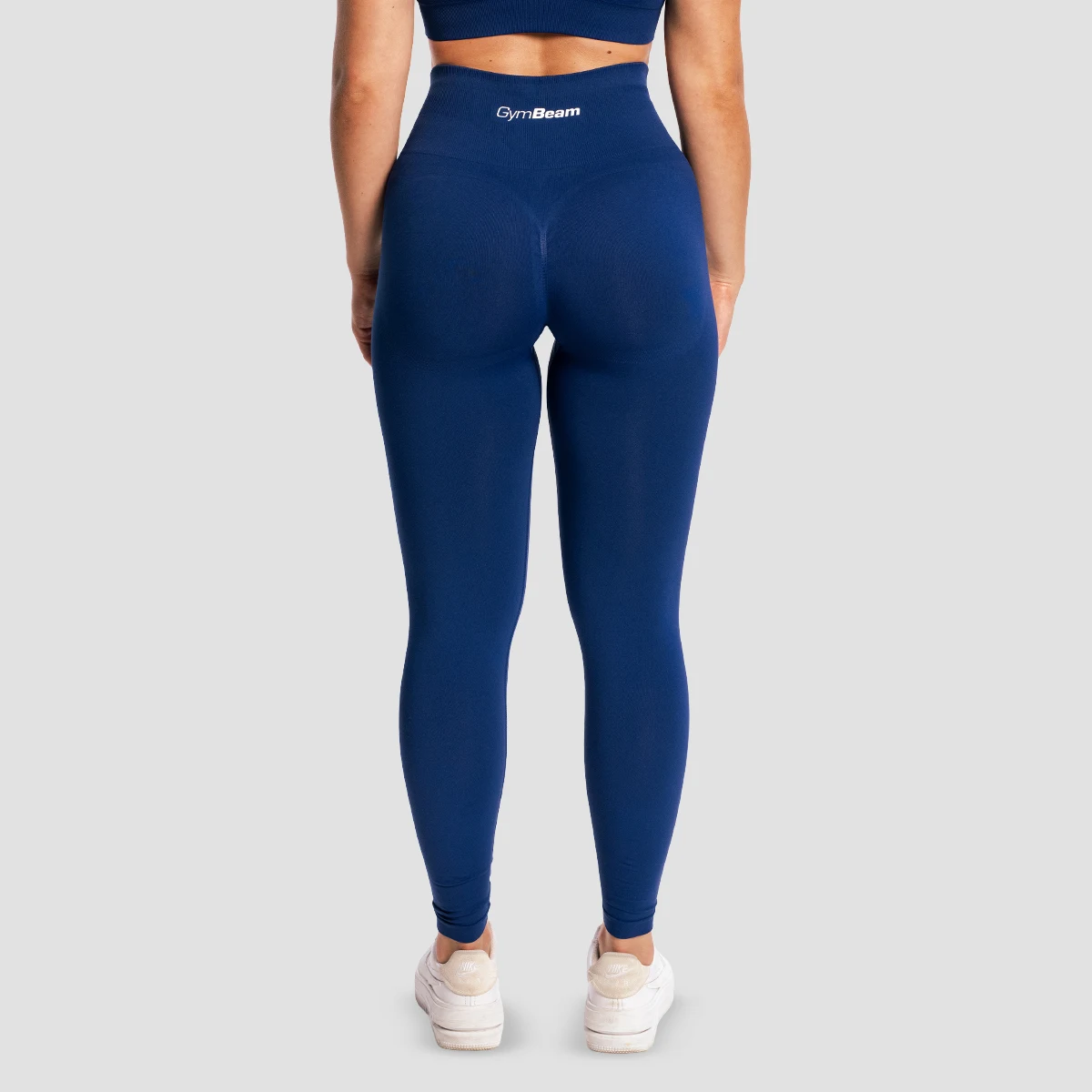 GymBeam Women‘s Sculpt Seamless Leggings Navy - Rozmiar: S | Kolor: Niebieski | Waga: 0,191 g | Opakowanie: 70 · záber 3