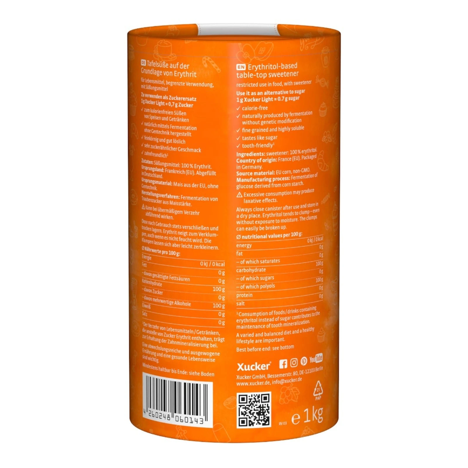 Xucker Erythritol Light · záber 2