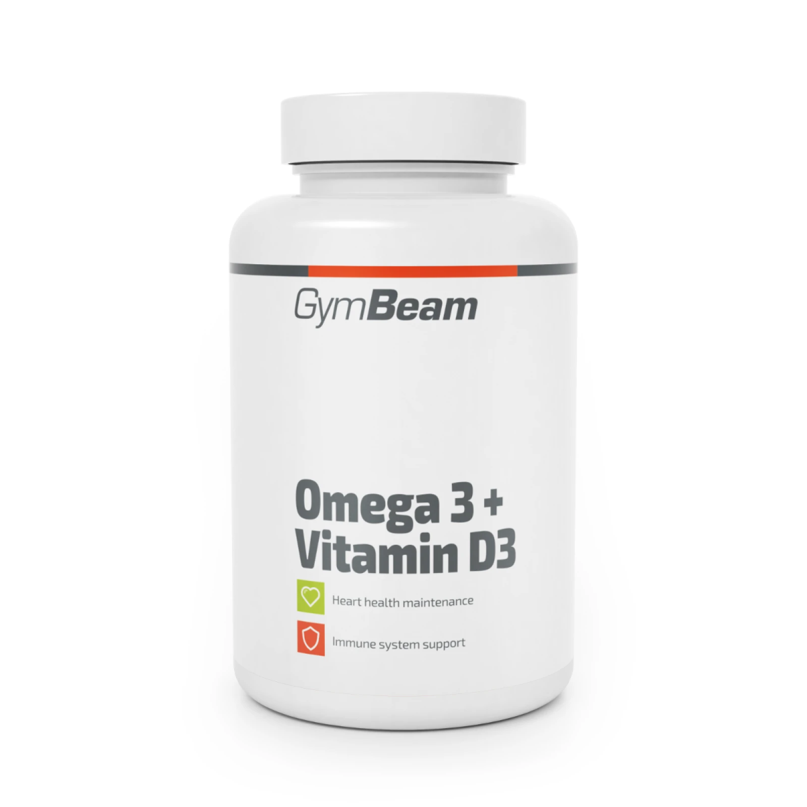 GymBeam Omega 3 + Vitamin D3 - Waga: 0,126 g | Opakowanie: 45 · záber 1