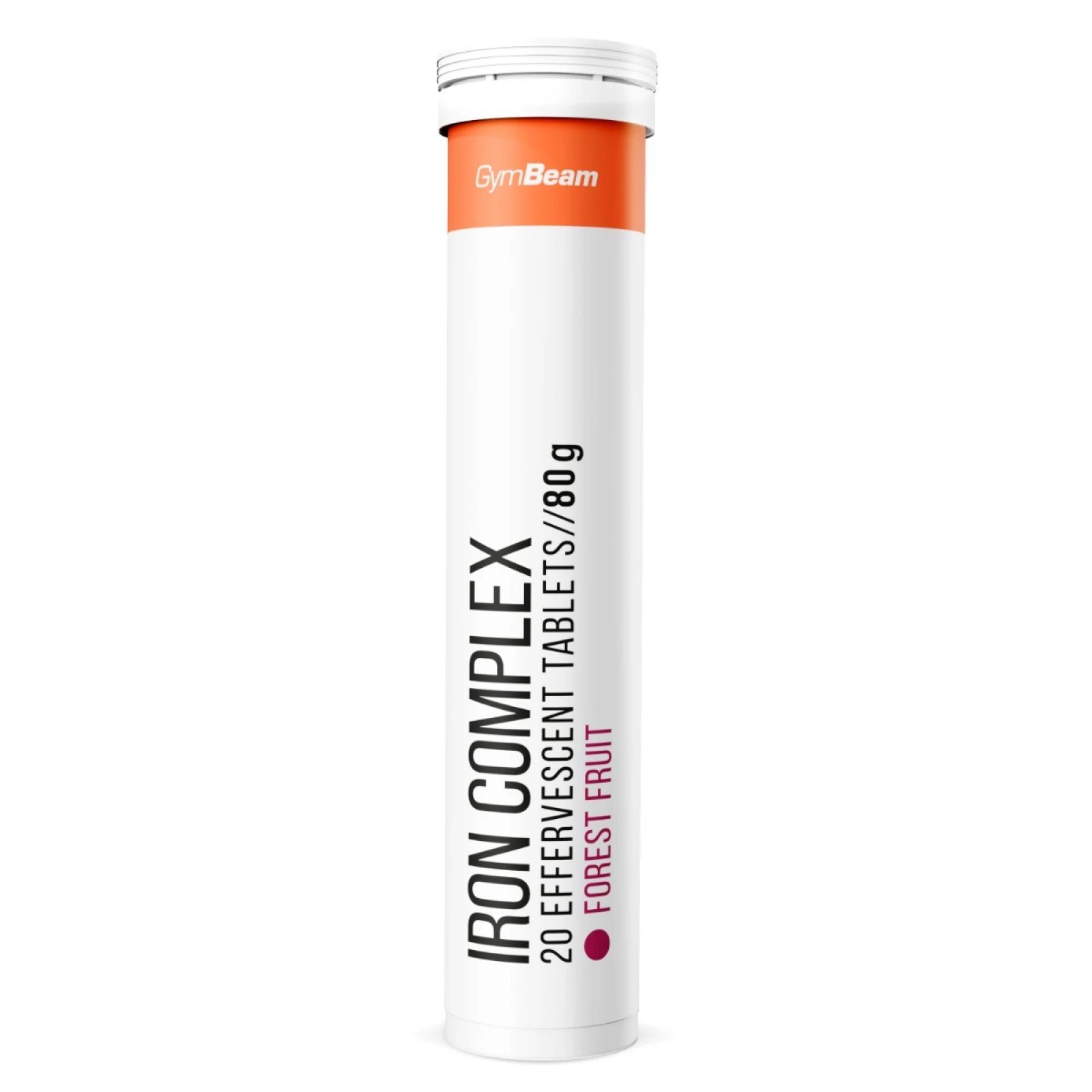 GymBeam Effervescent Iron Complex - Smak: Owoce leśne | Waga: 0,08 g · záber 1