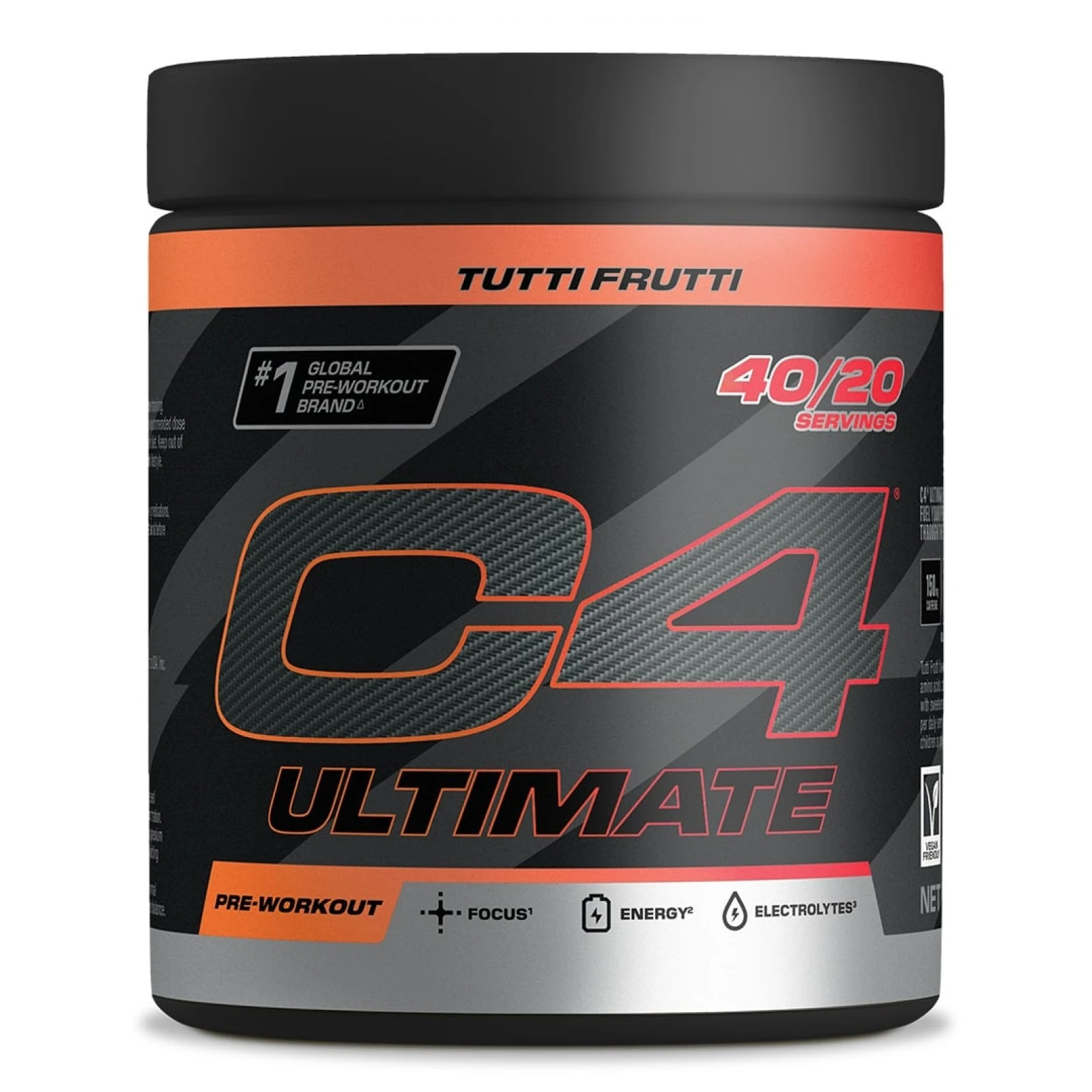 Cellucor C4 Ultimate - Smak: Tutti frutti | Waga: 0,38 g | Opakowanie: 380 g · záber 1