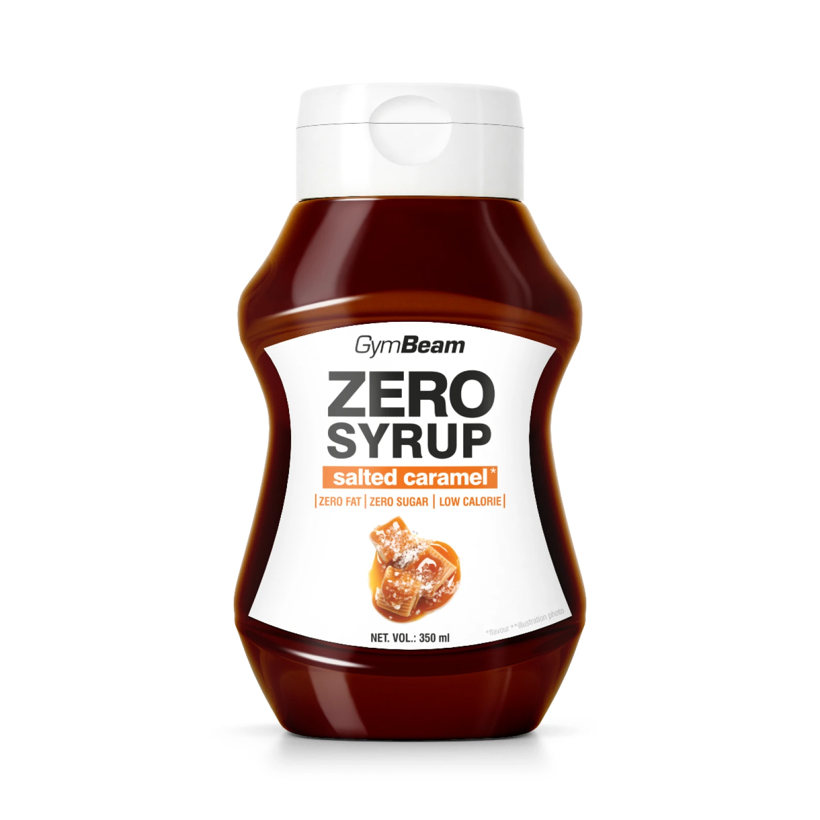 GymBeam ZeroSyrup Salted Caramel · záber 1