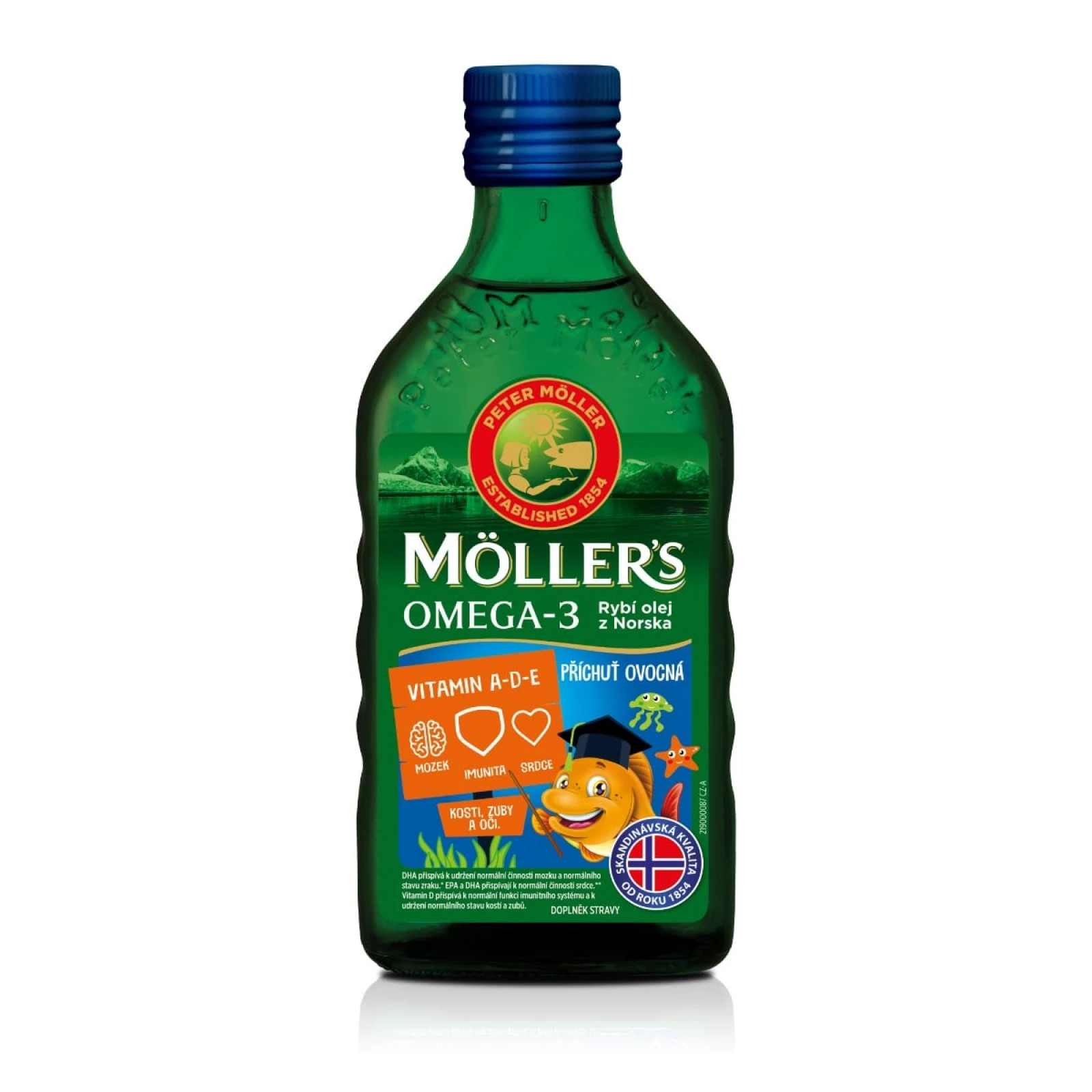 Möller‘s Omega 3 - Smak: Owoc | Vek: Dorośli | Waga: 0,48 g | Opakowanie: 250 ml · záber 3