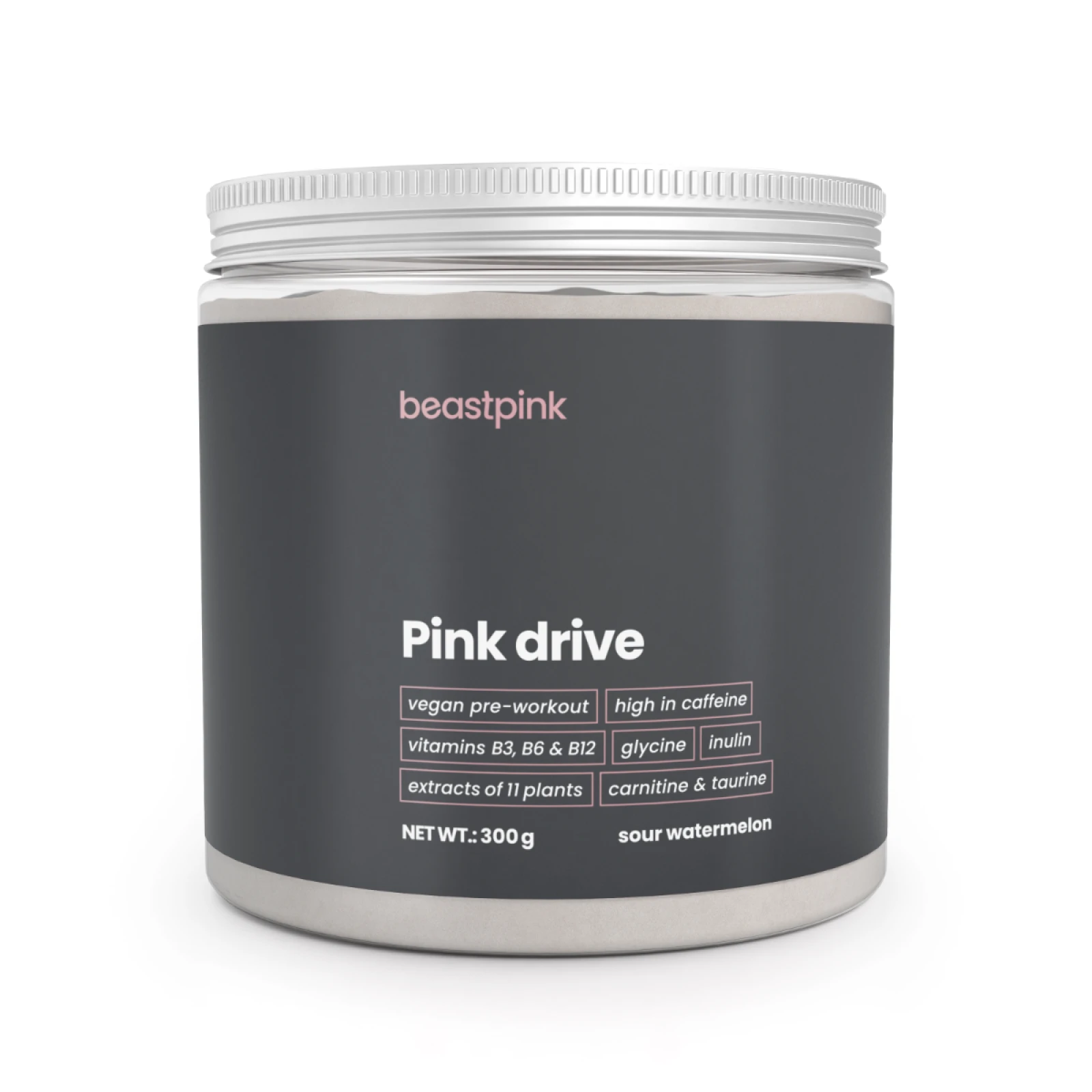 BeastPink Pink Drive - Smak: Kwaśny arbuz | Waga: 0,3 g | Opakowanie: 300 g · záber 1