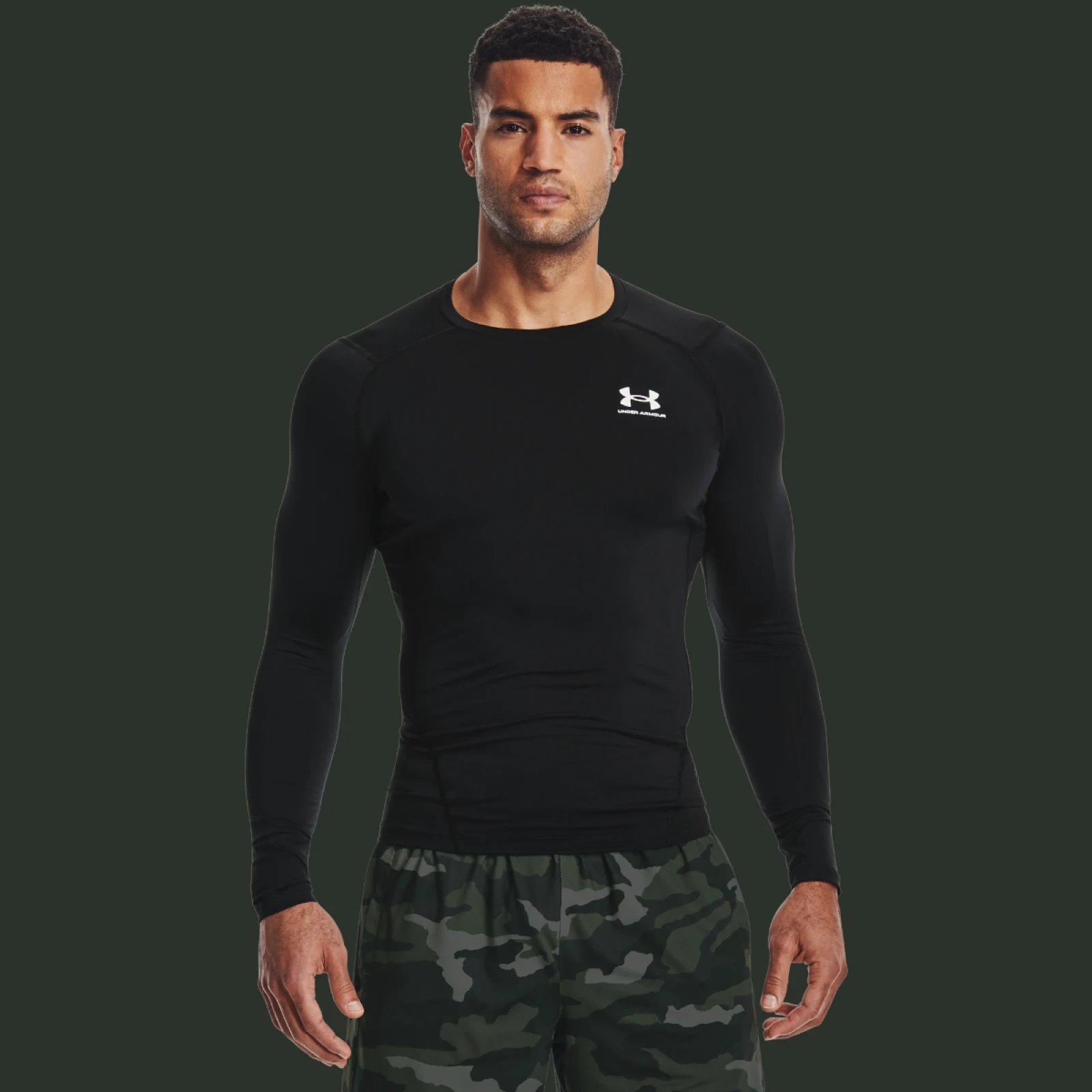 Under Armour Koszulka kompresyjna HG Armour Comp LS Black - Rozmiar: S | Kolor: Czarny | Waga: 0,14 g | Opakowanie: 100 · záber 1