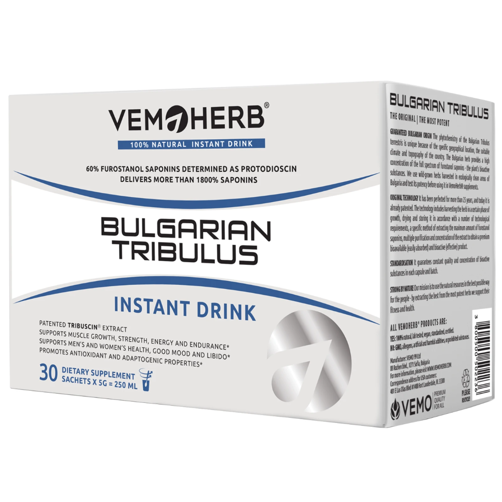 VemoHerb Bułgarski Tribulus Napój · záber 1
