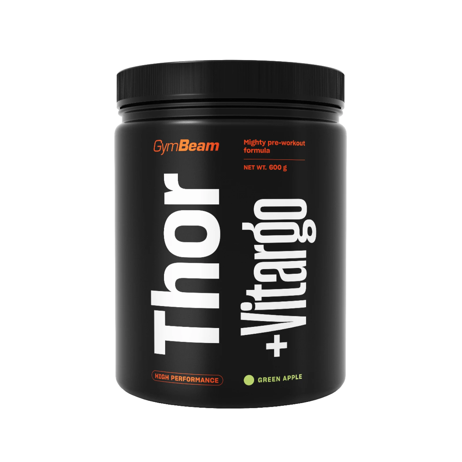 GymBeam Thor Fuel + Vitargo 600 g - Smak: Zielone-jabłko | Waga: 0,6 g | Opakowanie: 600 g · záber 1