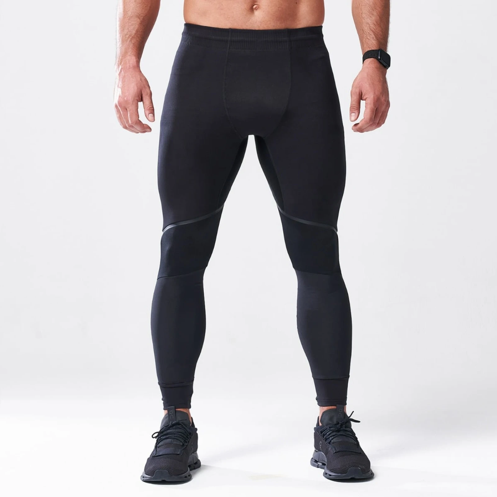 SQUATWOLF Pánske legíny Exo Lift Tight Black - Rozmiar: XL | Kolor: Czarny | Waga: 0,26 g | Opakowanie: 60 · záber 1