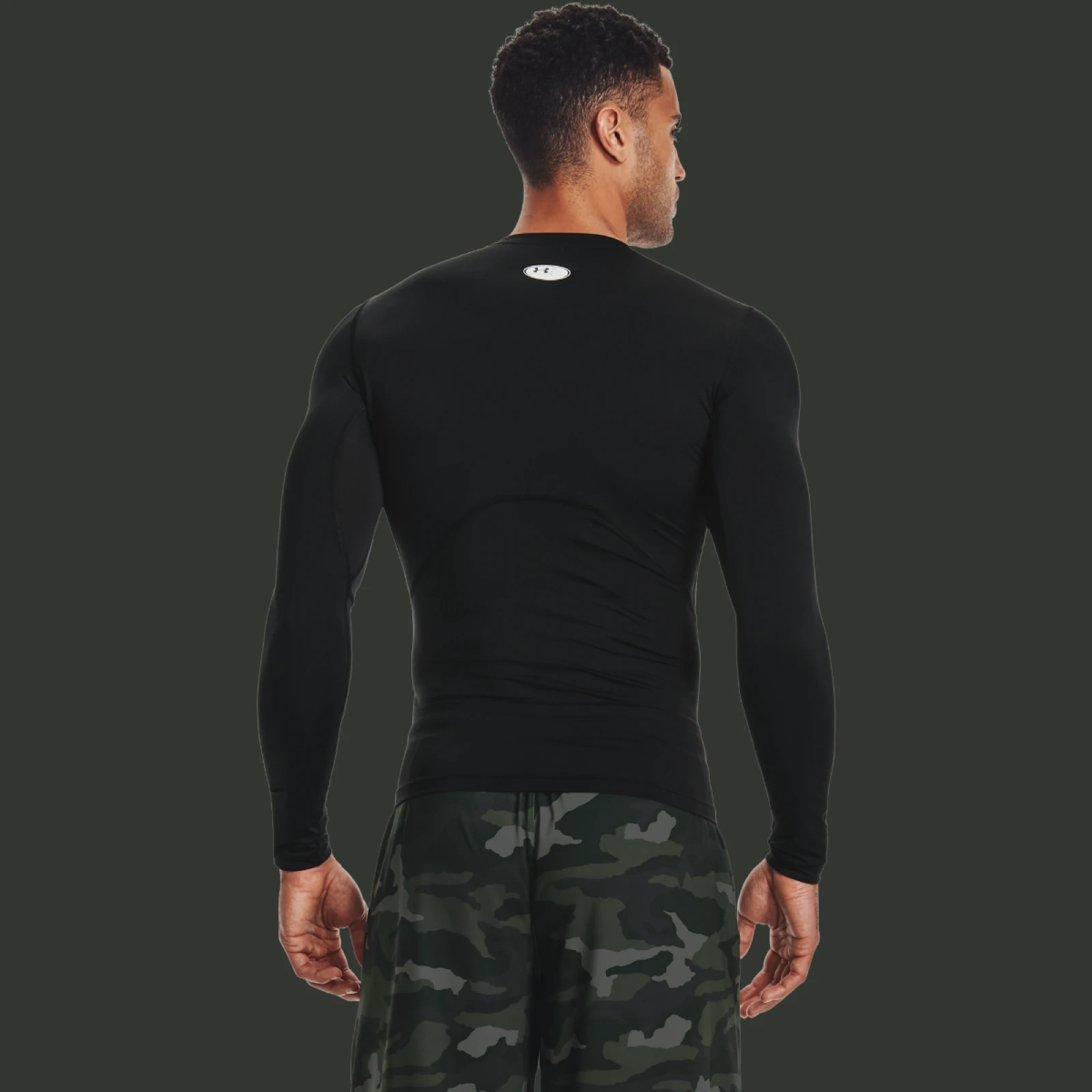 Under Armour Koszulka kompresyjna HG Armour Comp LS White - Rozmiar: S | Kolor: čierna | Grupa wiekowa: Dorośli · záber 2