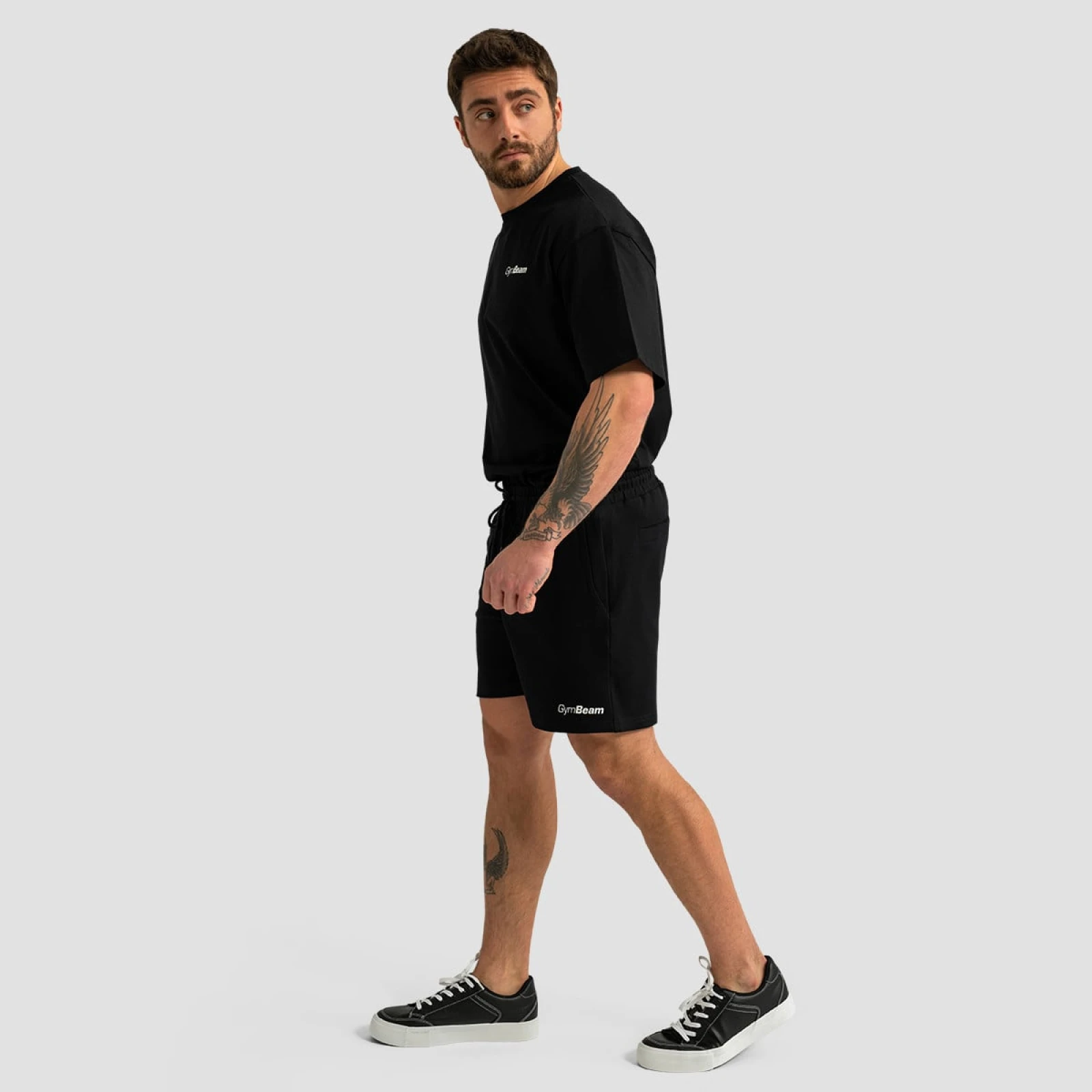 GymBeam Limitless Shorts Black - Rozmiar: XXL | Vek: Dorośli | Waga: 0,36 g | Opakowanie: 42 · záber 5