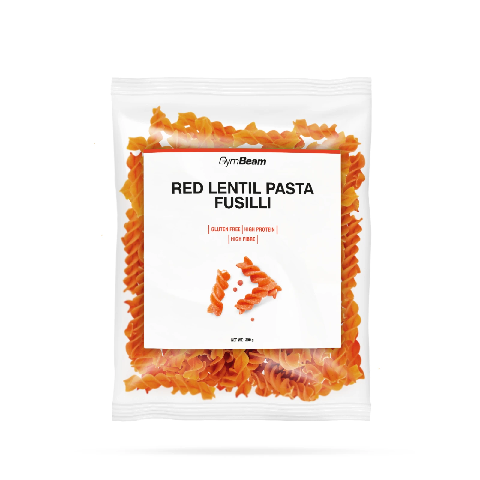 GymBeam Red Lentil Pasta · záber 1
