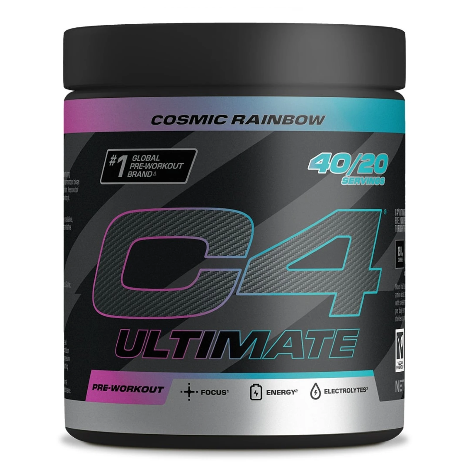 Cellucor C4 Ultimate - Smak: Kosmiczna tęcza | Waga: 0,38 g | Opakowanie: 380 g · záber 1