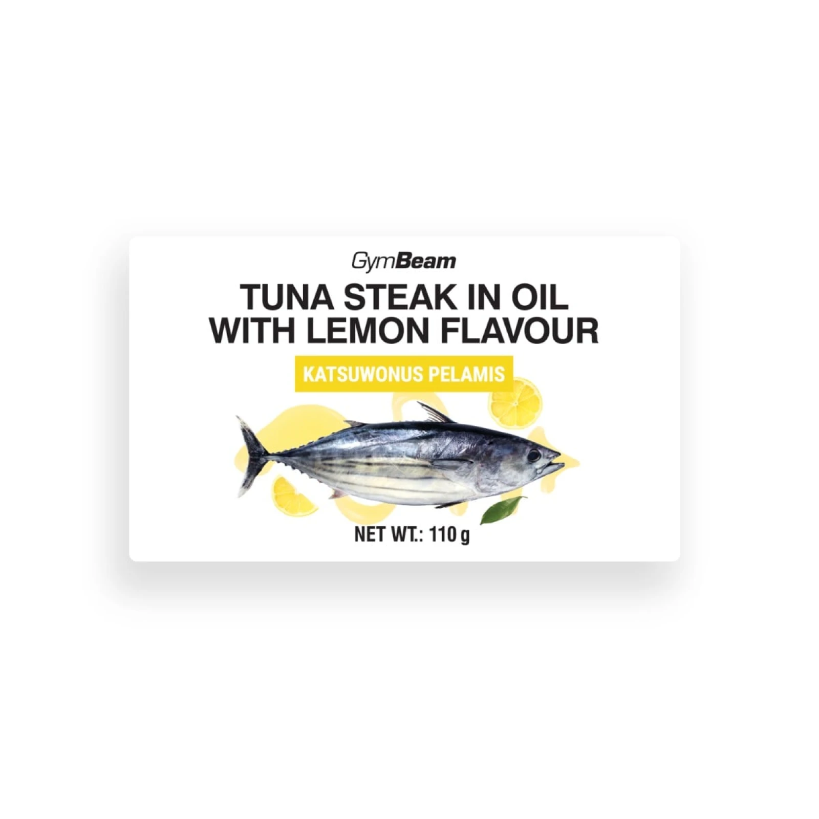 GymBeam Tuna steak in oil with lemon flavour · záber 1