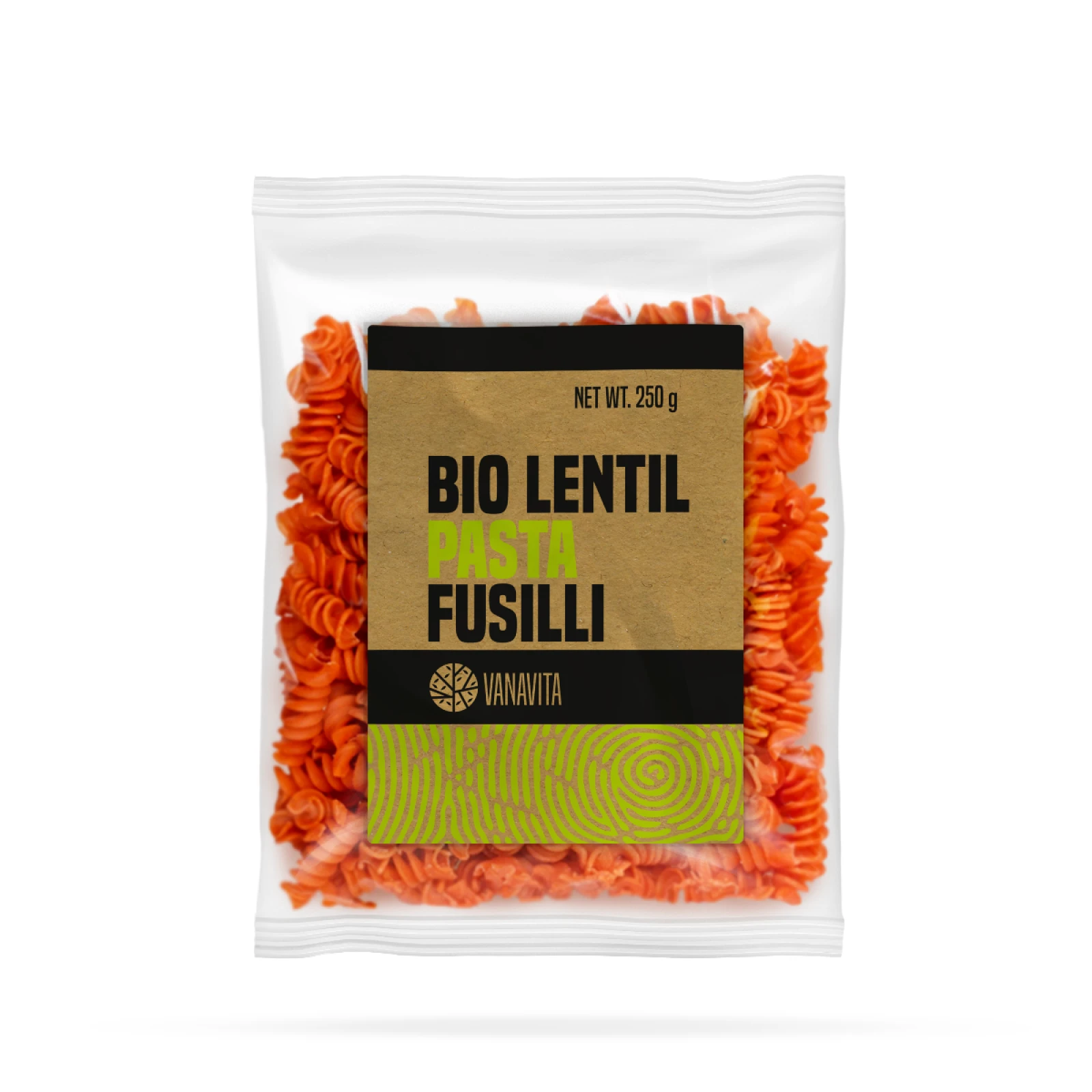 VanaVita BIO Makaron z soczewicy - fusilli · záber 1