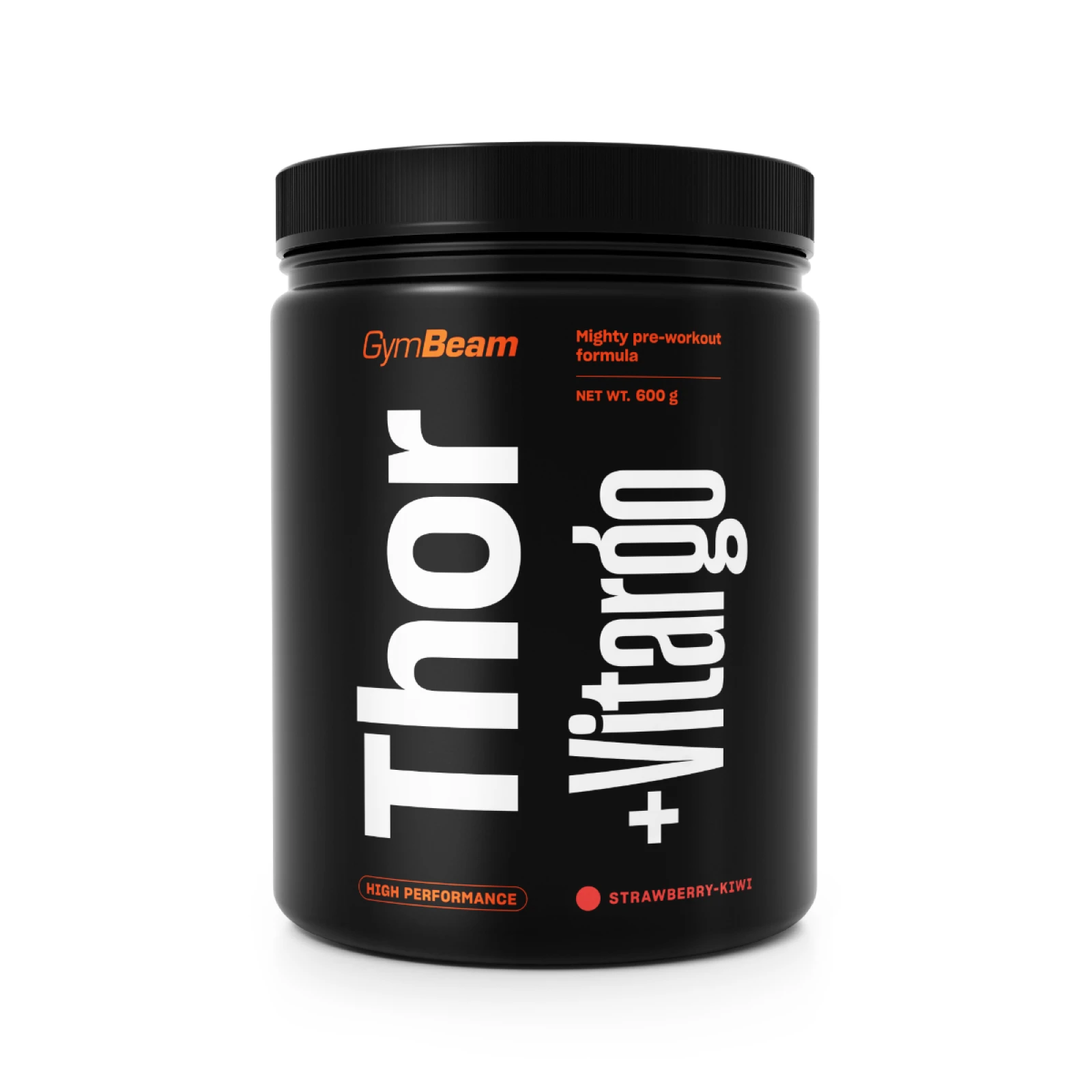 GymBeam Thor Fuel + Vitargo 600 g - Smak: Truskawka-kiwi | Waga: 0,6 g | Opakowanie: 600 g · záber 1