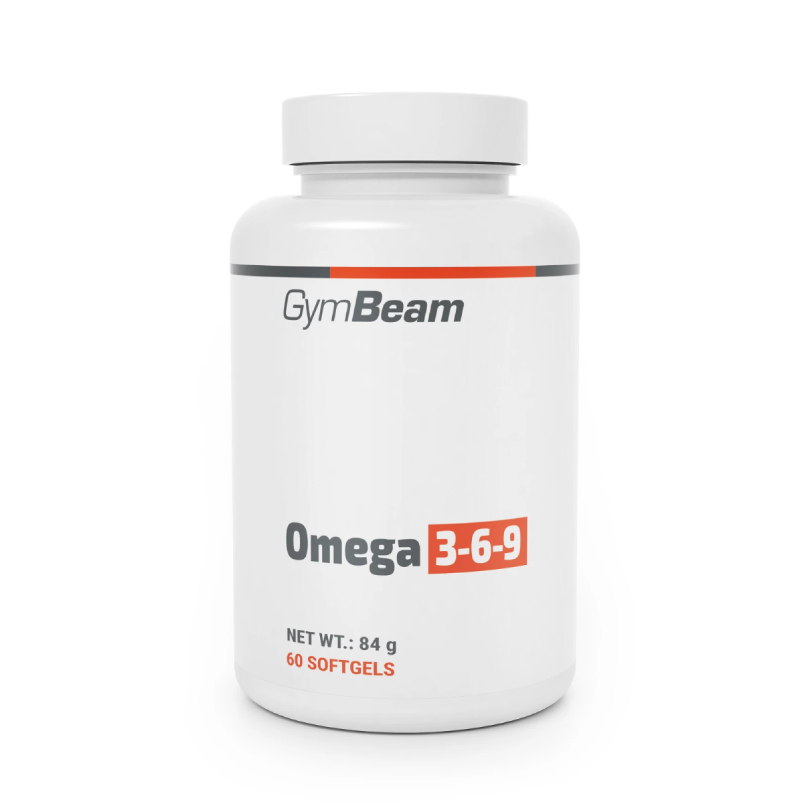 GymBeam Omega 3-6-9 - Waga: 0,081 g | Opakowanie: 90 · záber 1