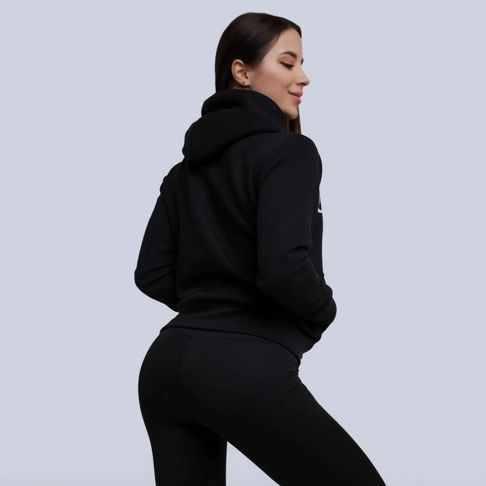 GymBeam Damska bluza Athlete Black - Rozmiar: XS | Pohlavie: Damskie | Vek: Dorośli | Waga: 0,43 g | Opakowanie: 25 · záber 2