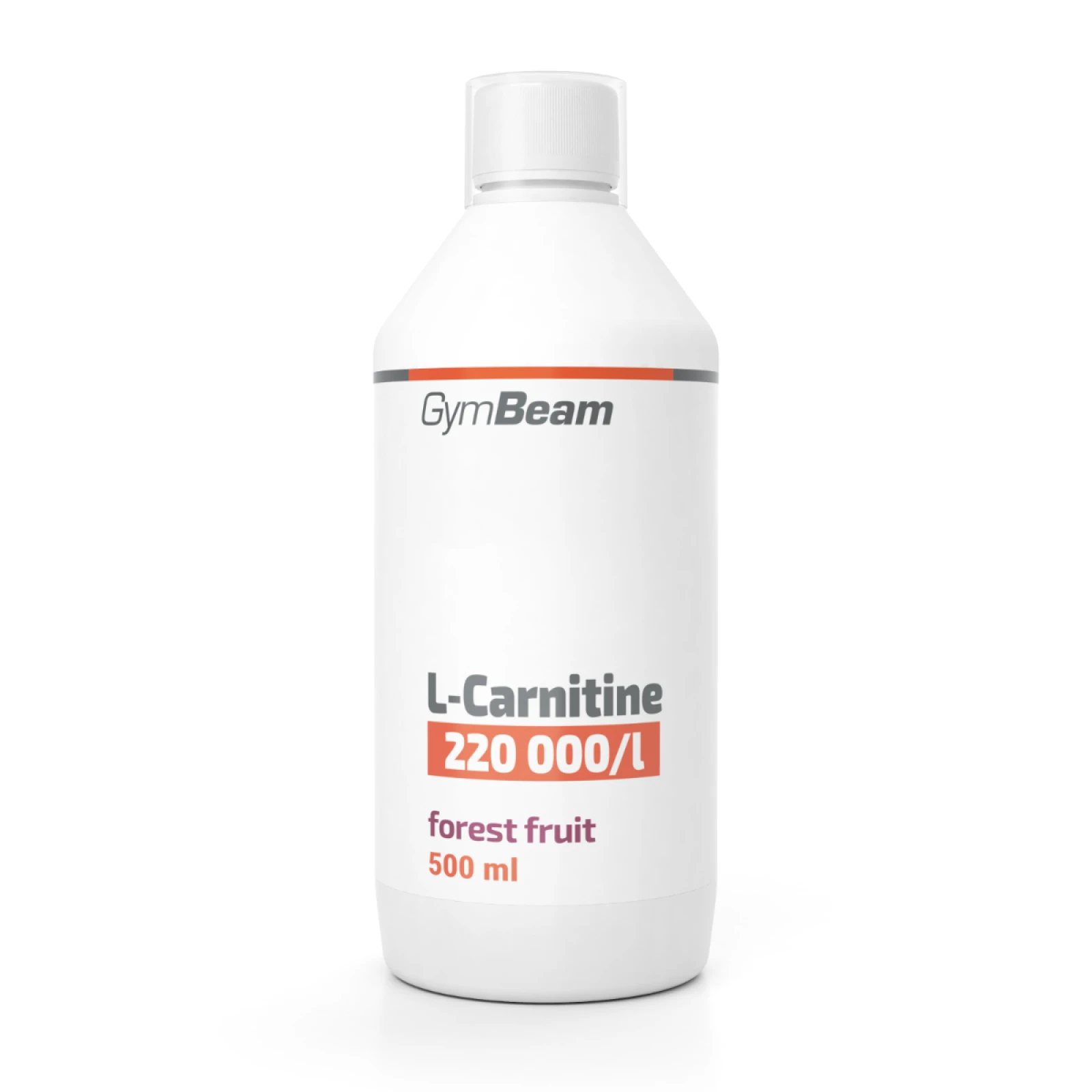 GymBeam Spalacz Tłuszczu L-Karnityna - Smak: Owoce leśne | Waga: 0,52 g | Opakowanie: 500 ml · záber 1