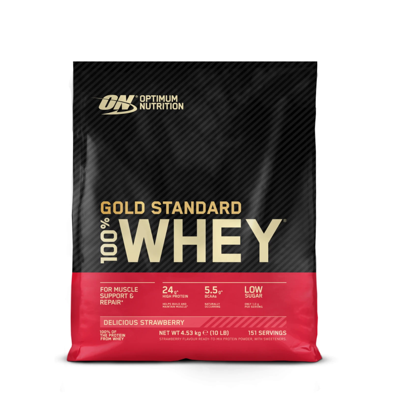 Optimum Nutrition Białko Whey Gold Standard 100% - Smak: Lody waniliowe | Vek: Dorośli | Waga: 0,45 g | Opakowanie: 450 g · záber 5