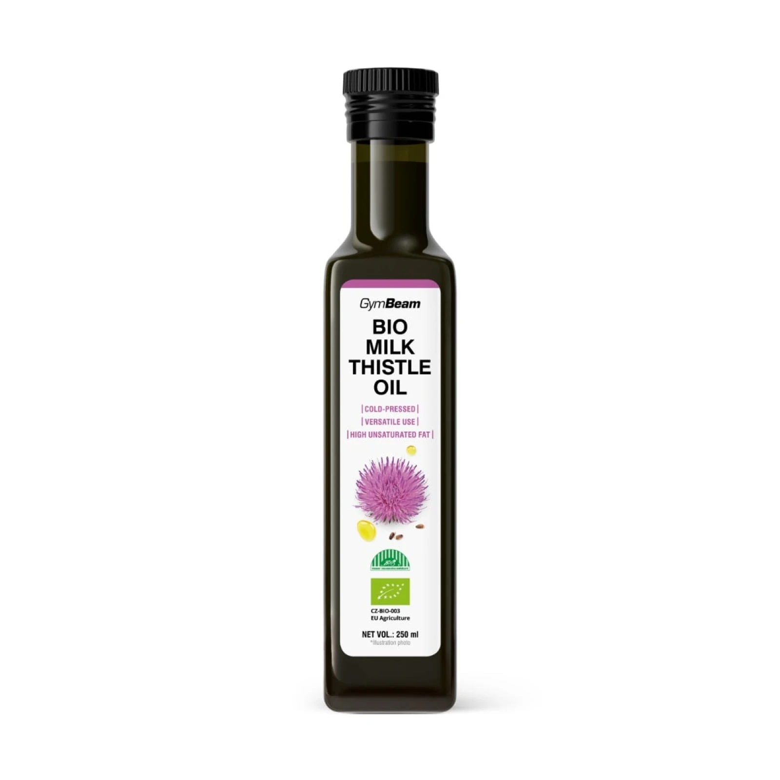 GymBeam BIO Milk Thistle Oil · záber 1