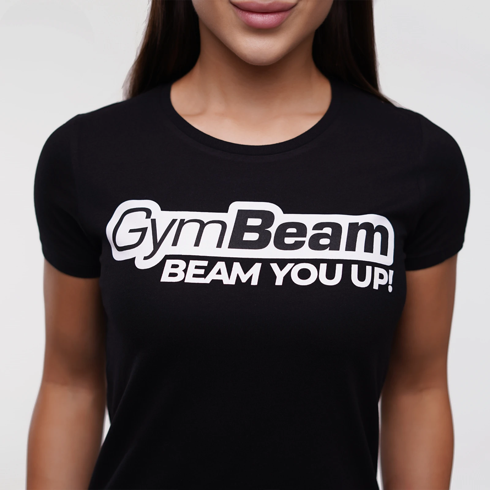 GymBeam Women‘s Beam T-shirt Black - Rozmiar: XXL | Kolor: čierna | Grupa wiekowa: Dorośli | Płeć: Damskie · záber 3