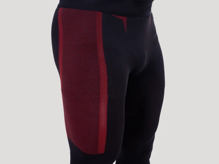 GymBeam OG1 Seamless Leggings Black/Red - Rozmiar: XXL | Kolor: Czarny | Waga: 0,3 g | Opakowanie: 74 · záber 5