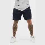 GymBeam Spodenki Vertical Navy - Rozmiar: XL | Kolor: Niebieski | Waga: 0,222 g | Opakowanie: 140 · záber 1