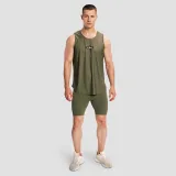 GymBeam Men‘s Combat Shorts Olive Grey - Rozmiar: S | Kolor: Szary | Waga: 0,1087 g | Opakowanie: 133 · záber 5