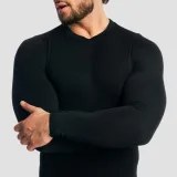 GymBeam Fuse Longsleeve T-shirt Black - Rozmiar: S | Kolor: Czarny | Waga: 0,16 g | Opakowanie: 40 · záber 2