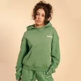 BeastPink Women‘s Serenity Hoodie Olivine - Rozmiar: XL | Kolor: Zielony | Waga: 0,639 g | Opakowanie: 30 · záber 1