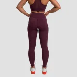 GymBeam Women‘s Leggings Mesh Panel Eggplant - Rozmiar: XL | Kolor: Fioletowy | Waga: 0,211 g | Opakowanie: 85 · záber 4