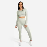 Squat Wolf Sportowy Top Marl Seamless Crop Top Ice - Rozmiar: L | Kolor: Szary | Waga: 0,22 g | Opakowanie: 100 · záber 4