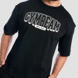 GymBeam Athletic Society Boxy T-shirt Black - Rozmiar: XL | Kolor: Czarny | Waga: 0,304 g | Opakowanie: 70 · záber 2