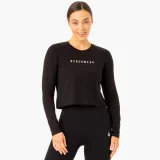 Ryderwear Damski Long Sleeve Foundation Top Black · záber 1