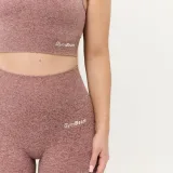 GymBeam FLO Sports Bra Mauve - Rozmiar: S | Kolor: Różowy | Waga: 0,13 g | Opakowanie: 80 · záber 2