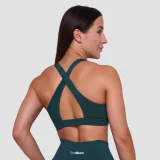 GymBeam Ignite Sports Bra Dark Green - Rozmiar: L | Kolor: Zielony | Waga: 0,11 g | Opakowanie: 120 · záber 4