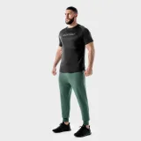 SQUATWOLF Men‘s T-shirt LAB360º Recycled Mesh Tee Black · záber 4