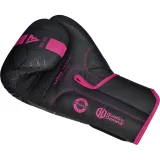 RDX Boxing Gloves F6 Kara Pink - Rozmiar: 14 | Kolor: Różowy | Waga: 0,837 g | Opakowanie: 18 · záber 3