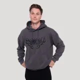 GymBeam Thorn Hoodie Grey - Rozmiar: XXL | Kolor: Szary | Waga: 0,7497 g | Opakowanie: 25 · záber 1