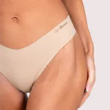 GymBeam Comfy Seamless Bottoms 3Pack Beige - Rozmiar: XXL | Kolor: Béžová | Waga: 0,158 g | Opakowanie: 406 · záber 2