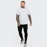 GymBeam Koszulka FIT White - Rozmiar: S | Kolor: Biały | Waga: 0,14 g | Opakowanie: 10 · záber 3